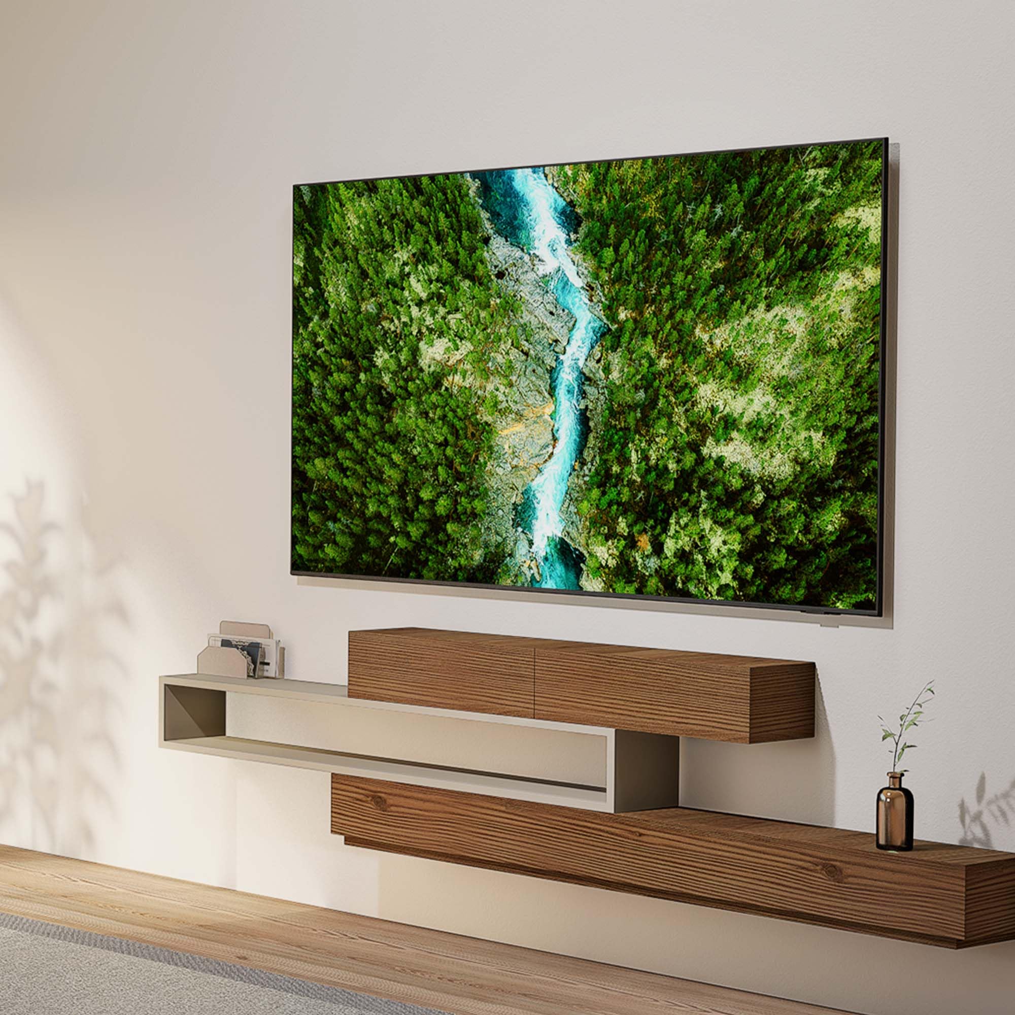 Samsung Crystal UHD 4K Smart TV 55'' UE55U8090FUXZT, Crystal 4K Processor, HDR, Smart Experience, OTS Lite & Adaptive Sound, Metal Stream Design, 2025