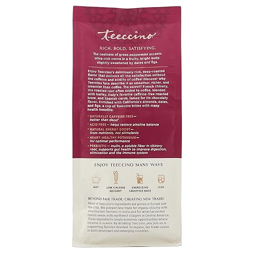 Miniatura 3 de Café herbal de almendra Amaretto de Teeccino 11 onzas en polvo