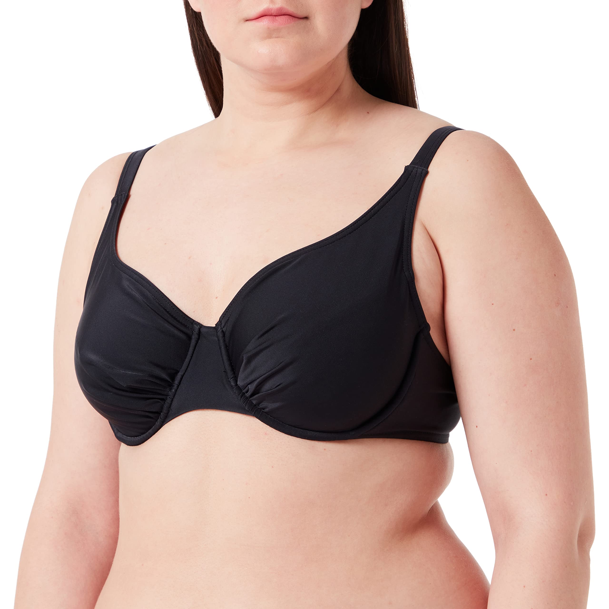 HAUTE PRESSION Women's 209 CO1 Bikini Top, Noir,