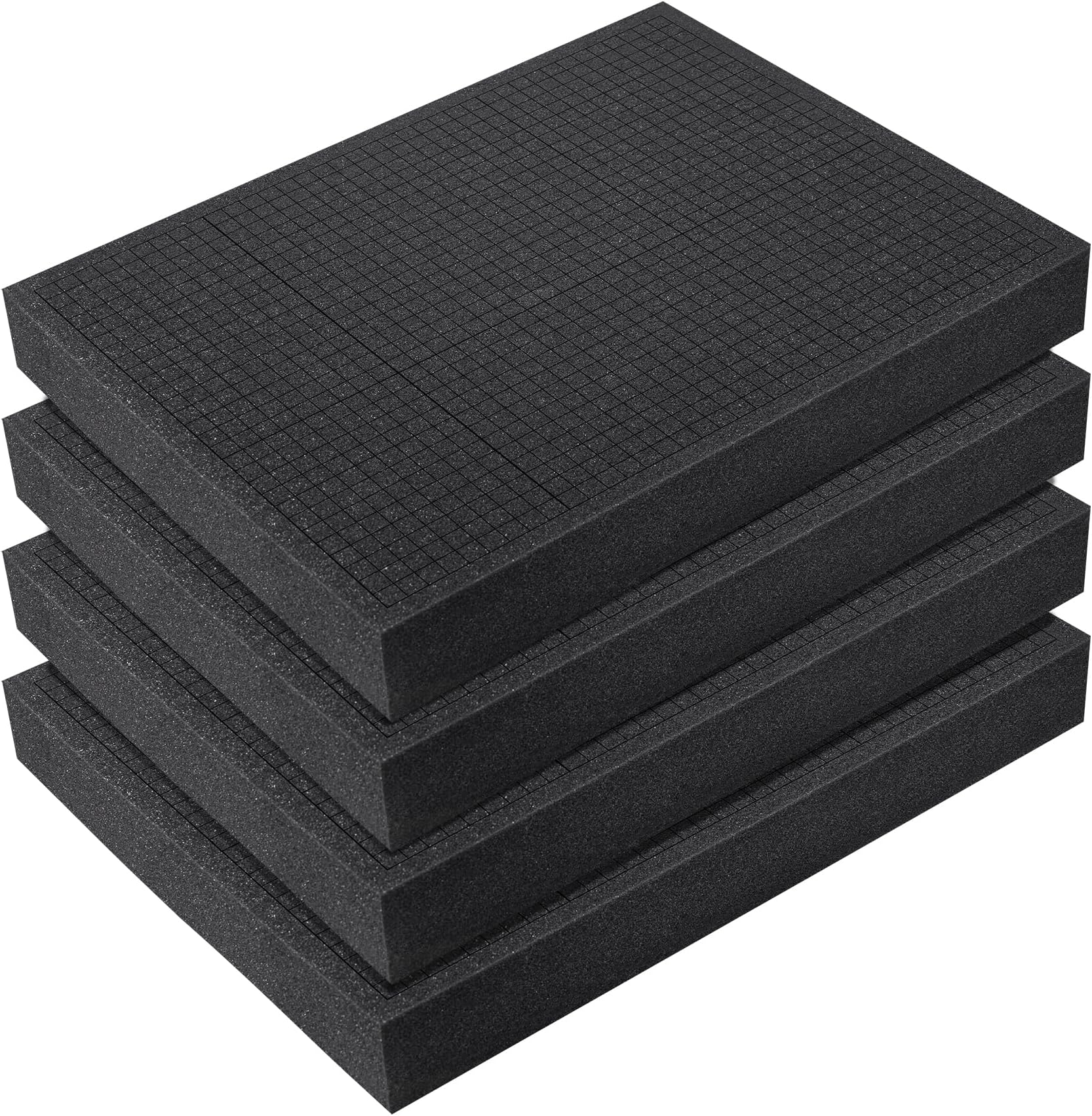 4 Pcs Cuttable Polyurethane Foam Pads Foam Sheets Craft