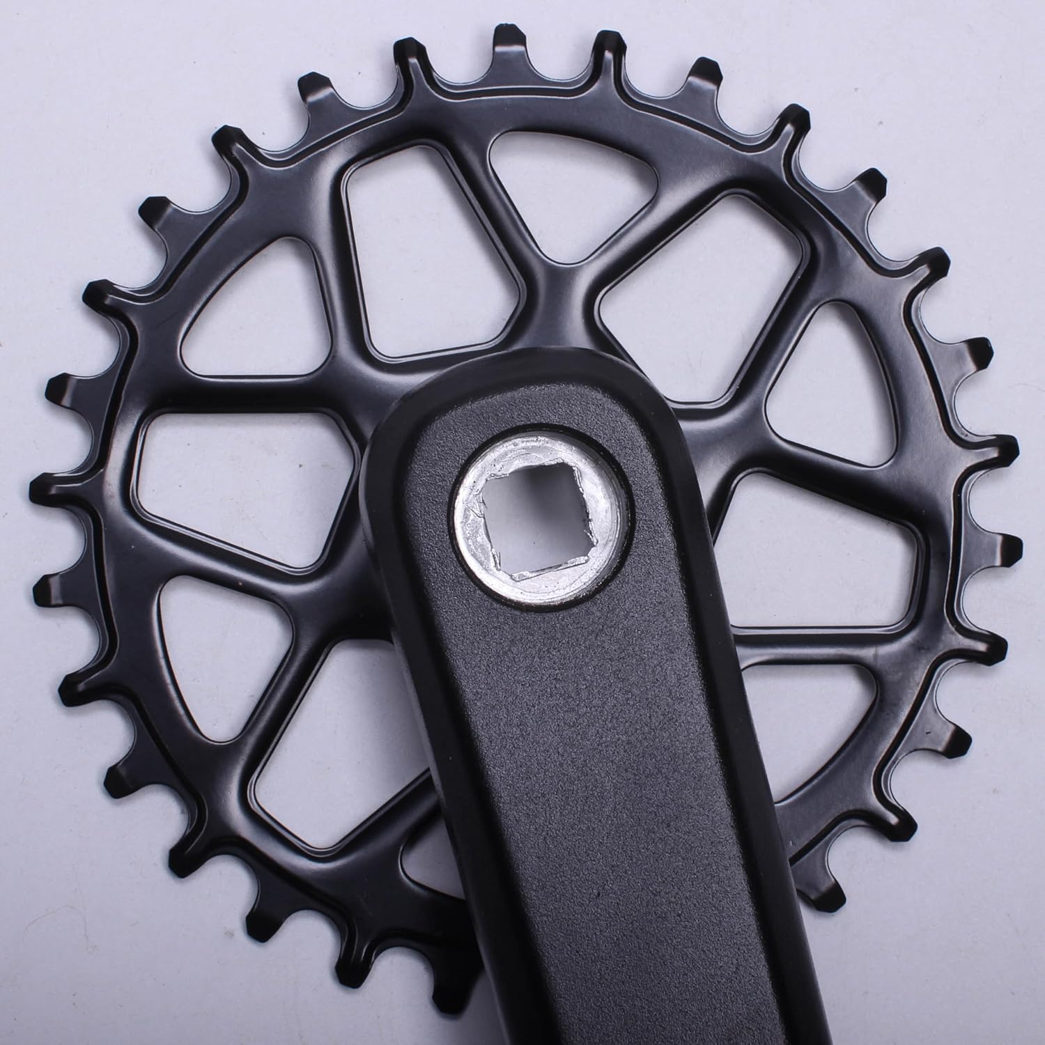 PROWHEEL 170MM Junior & Kids Bike CrankSet,30T Narrow Width Chainring Square Taper Junior Bicycle Crankset,Compatible with Junior Bike,Kids Bike