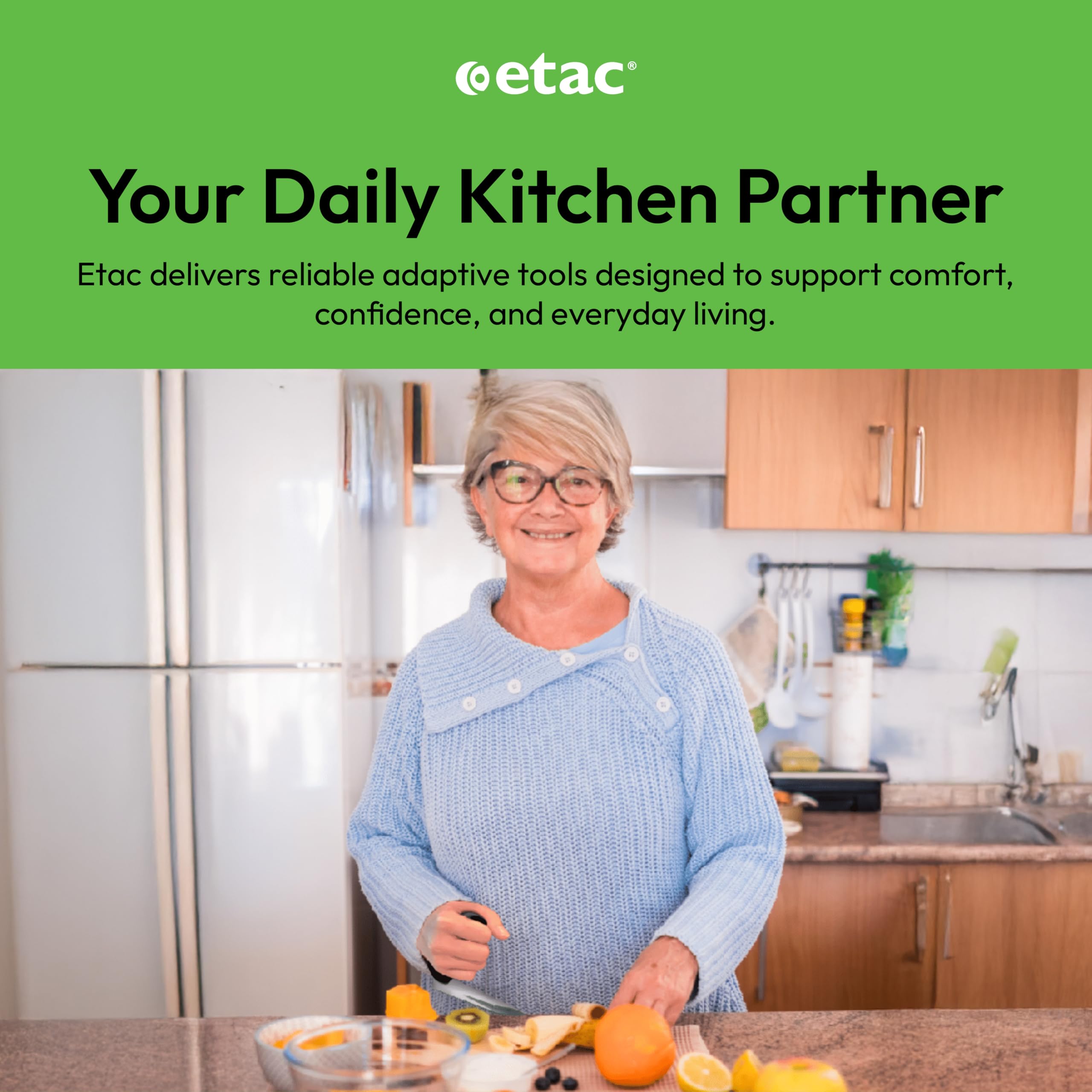 Etac Relieve Angled Carving Knife for Arthritis, Right Angle Handle — Amazon image 7