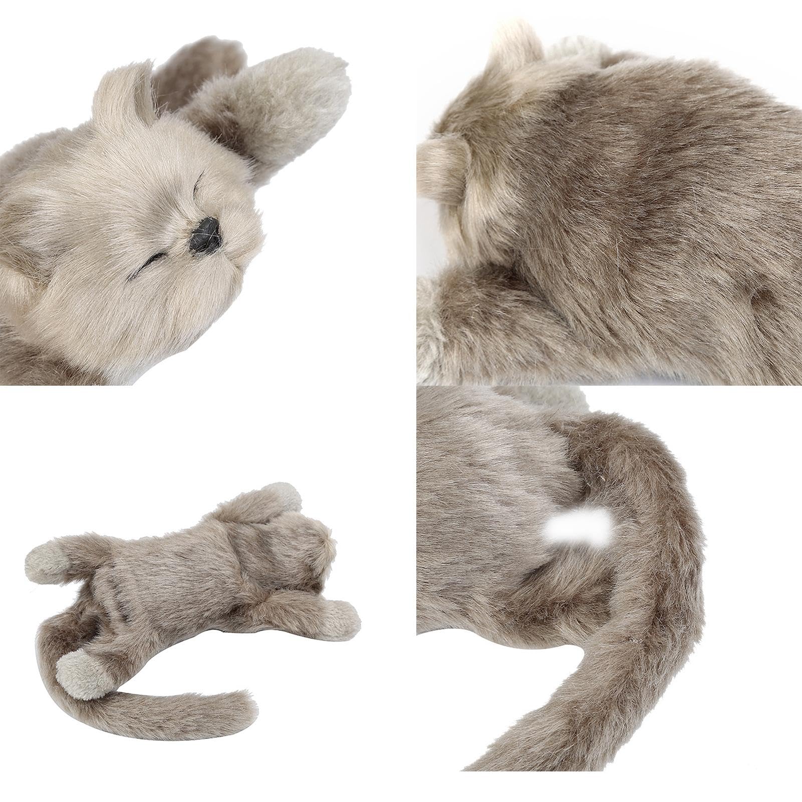 Amazon.co.jp: キッズ電動猫のおもちゃ - リアルなロールオーバー
