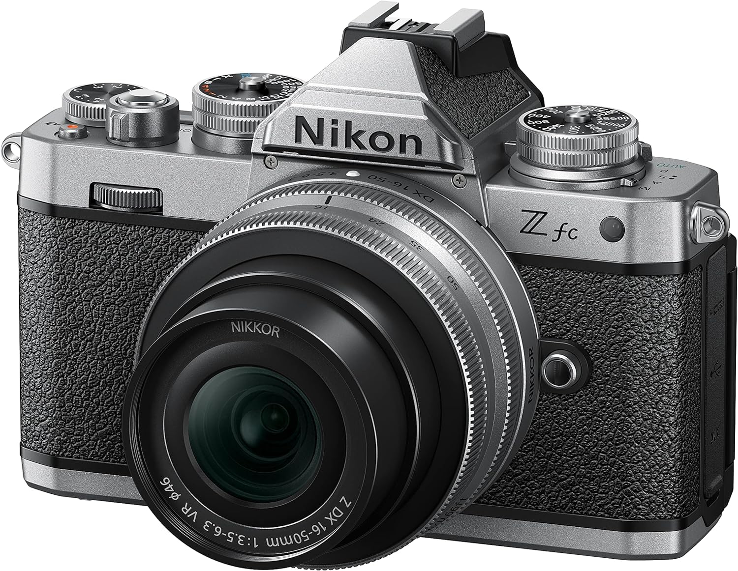NIKON KIT Z FC + NIKKOR DX Z 16-50 mm VR Série Limitée, Appareil Photo Hybride capteur DX (20,9 MP, 4K/30p, Rafale 11 + Batterie Li-ION EN-EL25a pour Hybride Z30, Z50 et Z FC