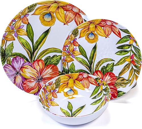 Prepara Juego de vajilla de melamina de 12 piezas, pensamientos disponible en Yaxa Mexico