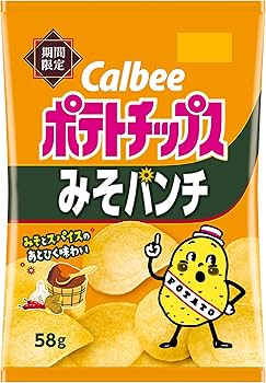 Amazon.co.jp: [ポテトチップス] カルビー ポテトチップスみそパンチ