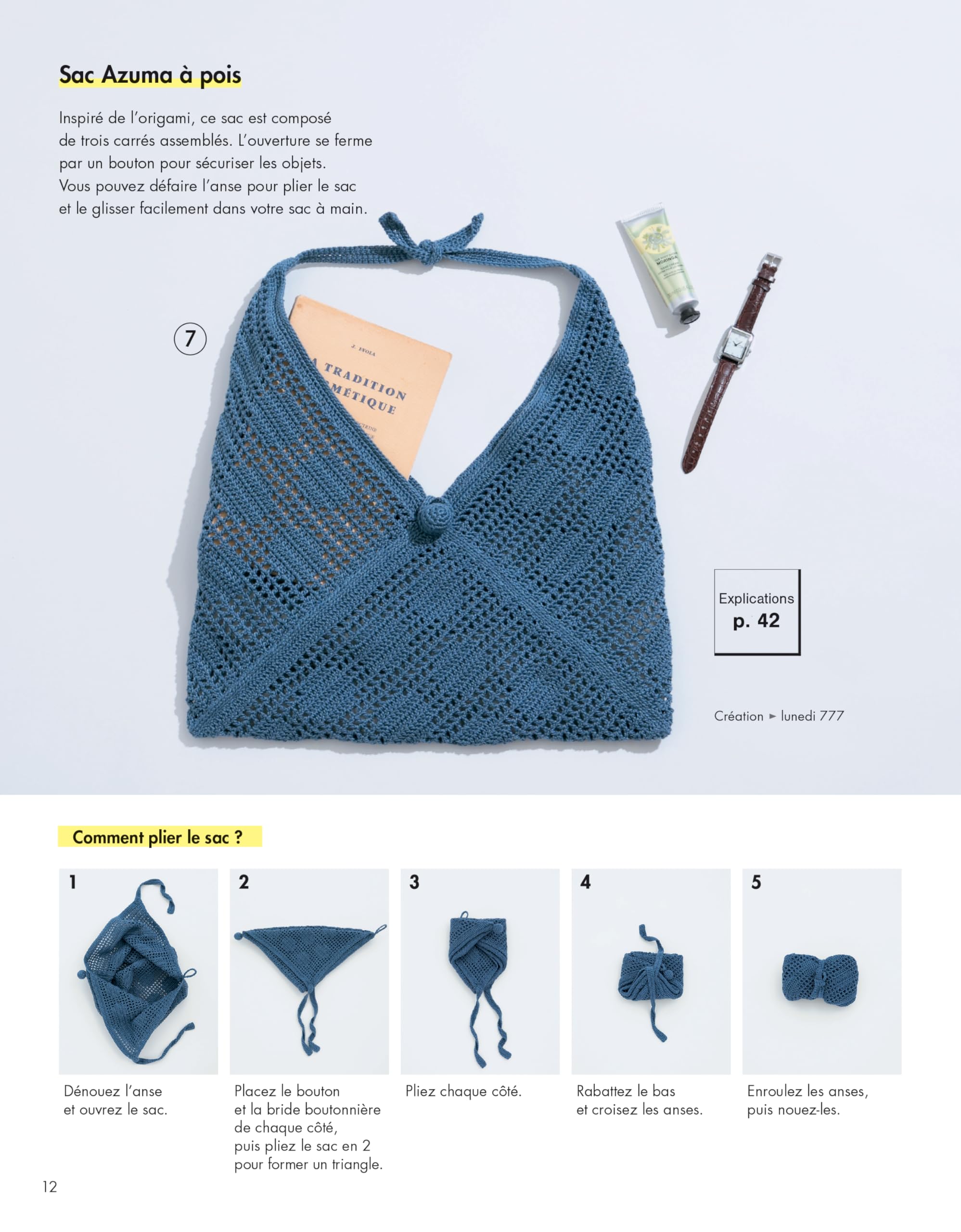 20 sacs & pochettes au crochet