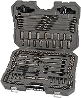 CRAFTSMAN Overdrive 154-Piece Mechanics Tool Set SAE/Metric Sockets Ratchets Wrenches Hard Case CMMT99154L