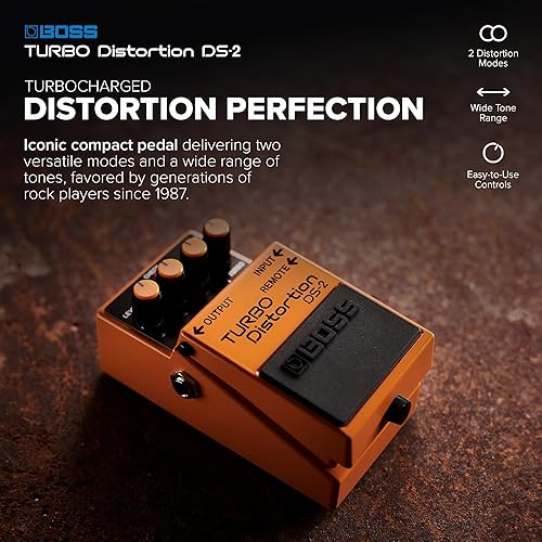 Miniatura 2 de Boss Pedal de distorsión turbo DS-2