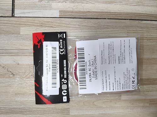 Miniatura 9 de INJORA Red de equipaje de techo RC con ganchos para 118 TRX4M Axial SCX24 C10 JLU Gladiator Bronco Piezas de actualización 118 TRX4M 124 RC