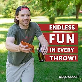 Play Platoon Weather Resistant Cornhole Bags - Set of 8 Regulation Corn Hole - Dark Brown & Light Brown - Durable Duck Cloth Corn Hole for Tossing Game, Includes Tote Bag