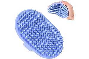 Dog Grooming Bath Brush: Fur Scrub Pet Brush