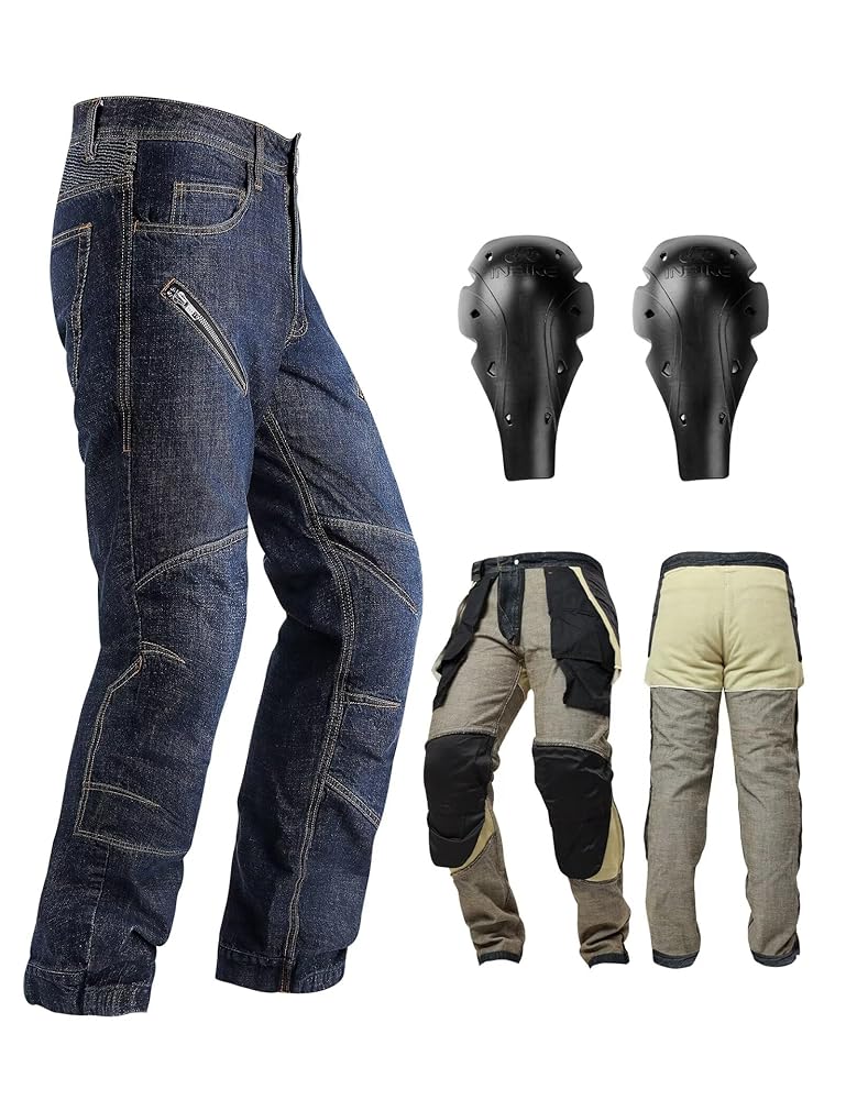 Amazon.com: INBIKE Armored Motorcycle Pants for Men