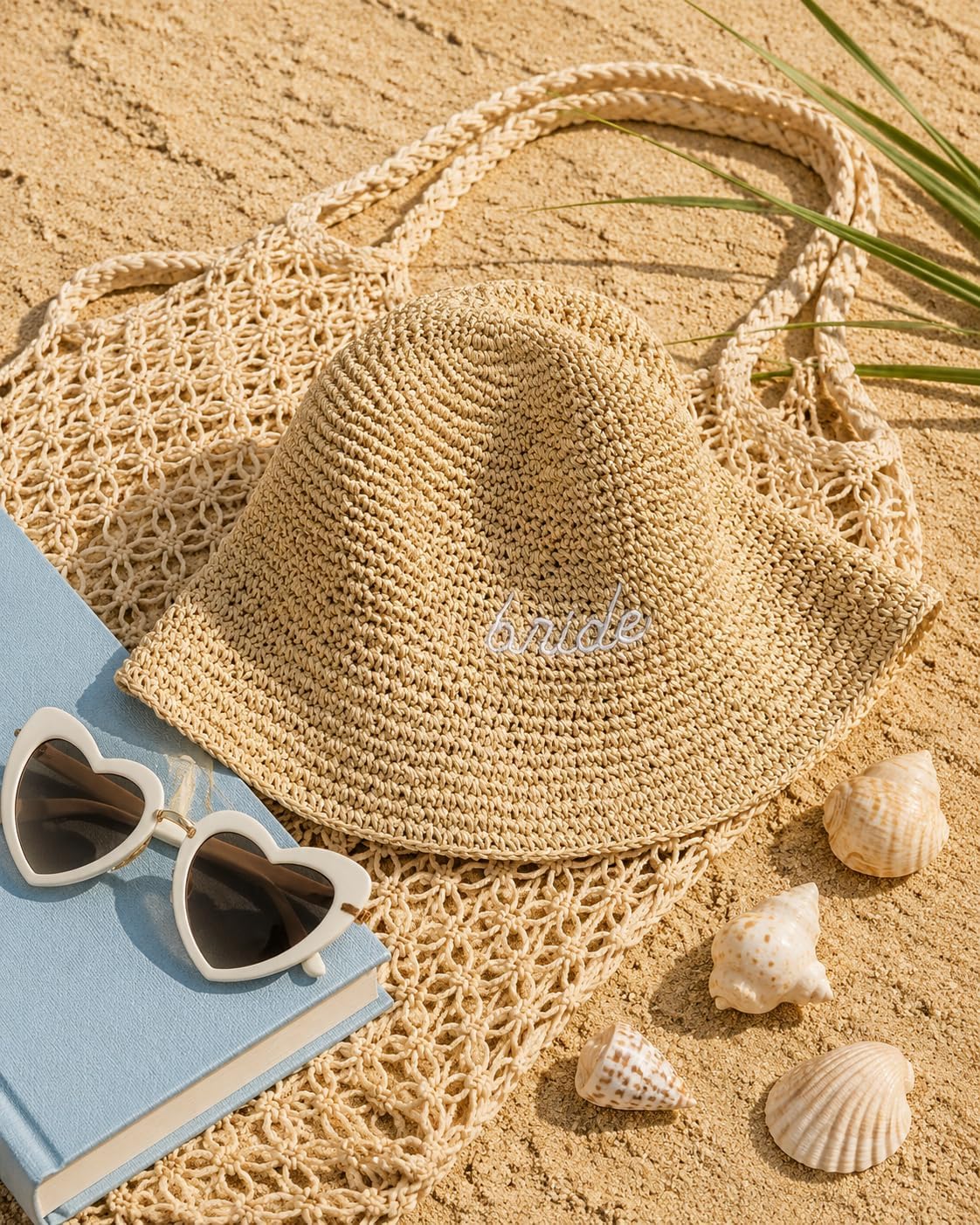 Bride Straw Bucket Hat Bridal Beach Hat Bachelorette Accessory Foldable Headwear Bach Party Decorations Wedding Cap Travel