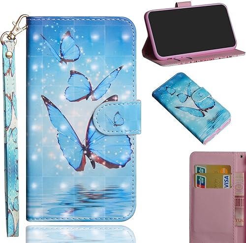 SWMGO   Sollievo Disegno Flip Portafoglio Custodia per Huawei 2019  Disegno 10 