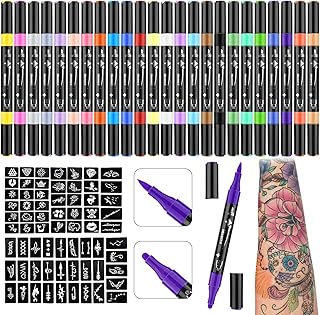 28 Mystic Portal Tattoo Ideas That Open Imagined Worlds 70 Ponhey Temporary Tattoo Markers for Skin, 24 Body Markers+67 Large Tatto...