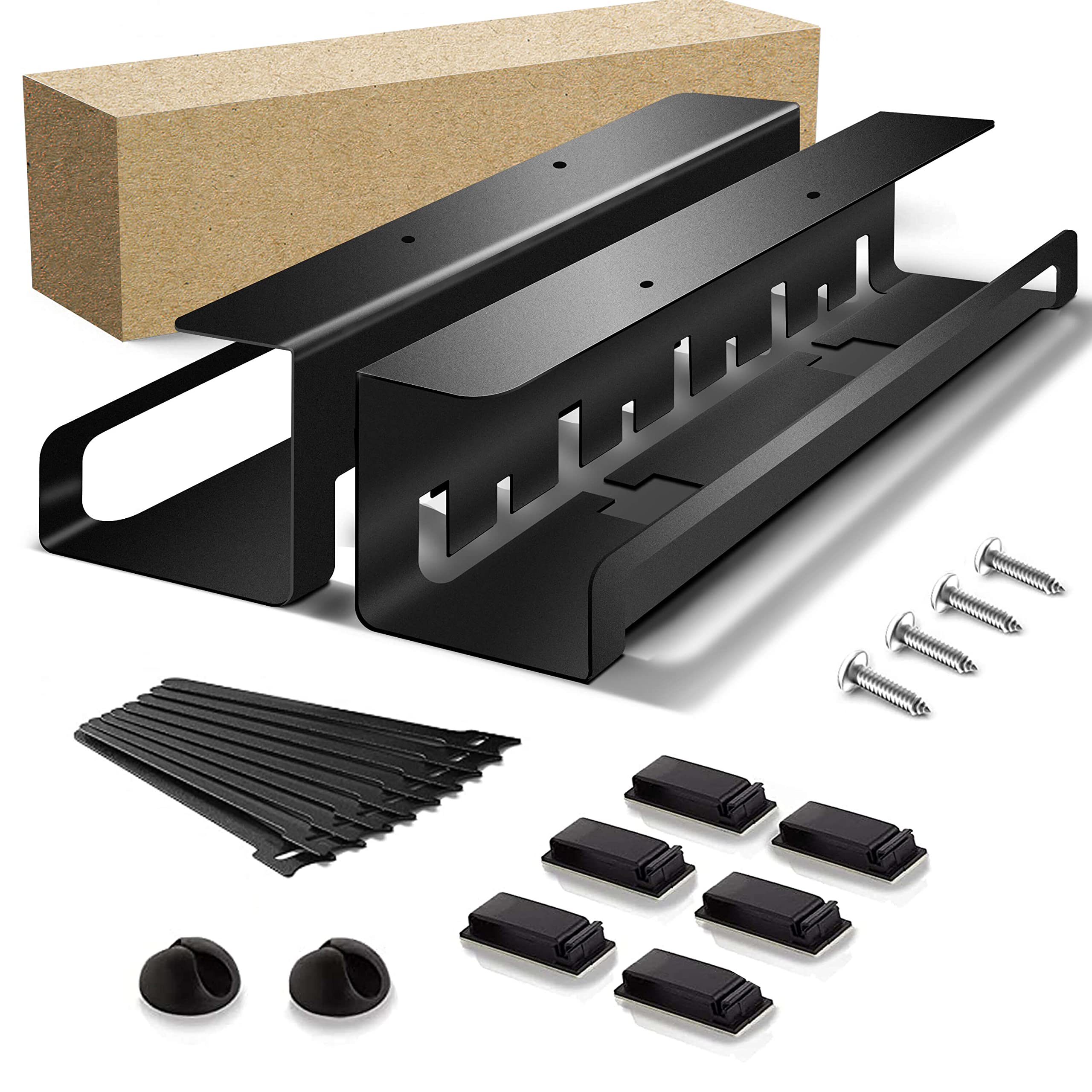 Buy KYONANO Cable Duct Desk for Cable Management, Cable Holder Neat