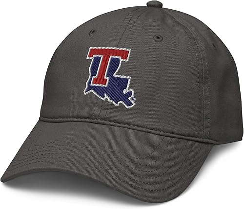 Louisiana Tech Bulldogs Icon - Gorra de béisbol ajustable con licencia oficial