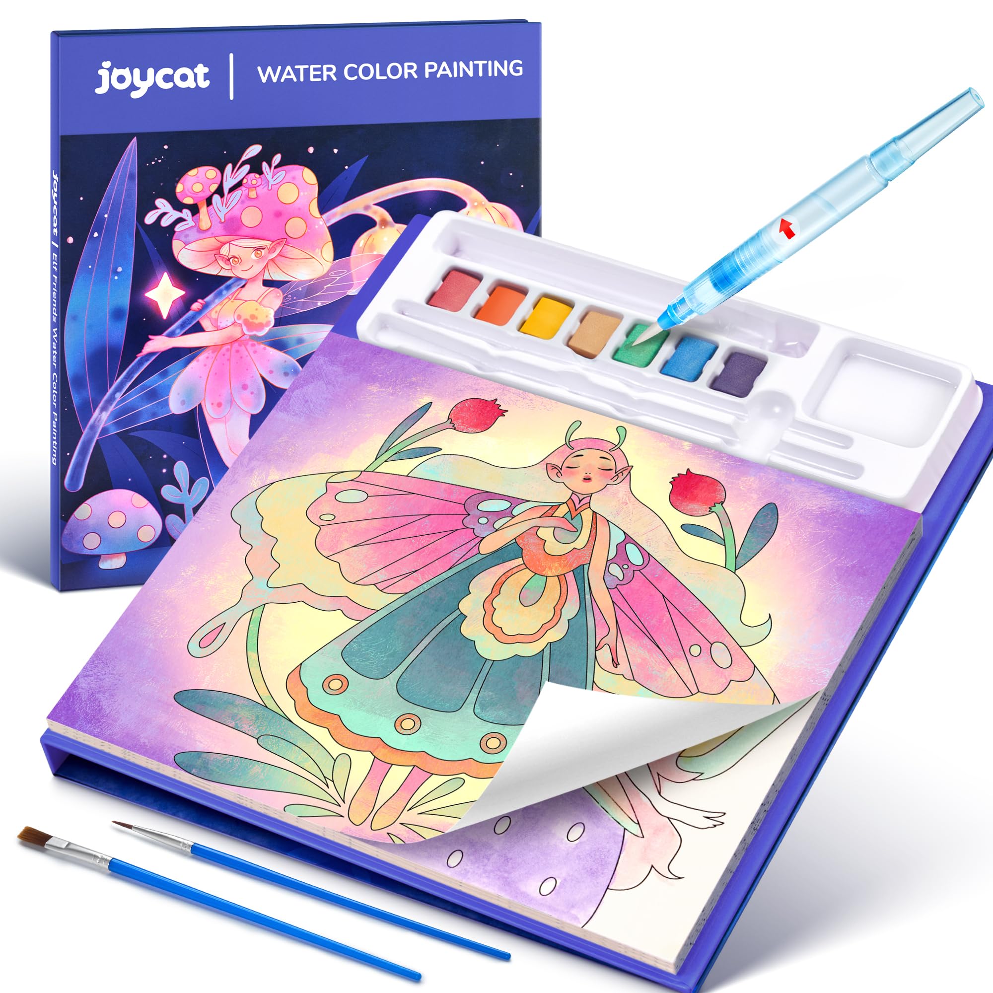 JoyCat Peindre avec des livres de coloriage à l'eau pour les tout-petits (AC-WCB-0026