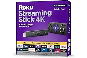 Roku Streaming Stick 4K: Unleash Endless Entertainment with HDR & Dolby Vision