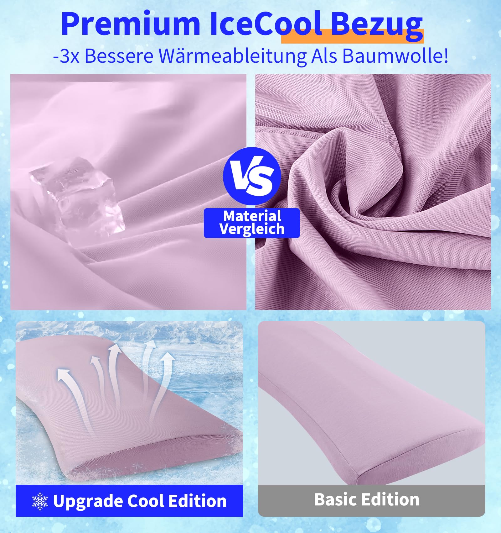 Cojín lumbar ortopédico ergonómico de espuma viscoelástica para la espalda y el sofá – Alivio en la espalda baja – Funda extraíble lavable