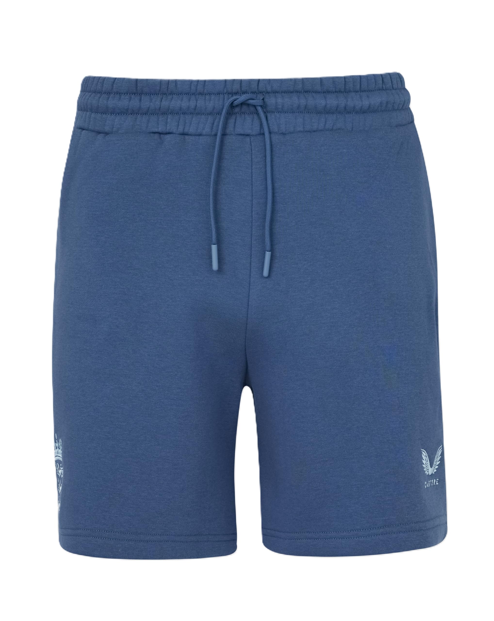 Castore Men's 26/27 England Cricket Performance Shorts - Airy Blue - M