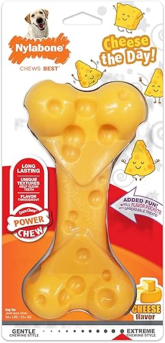 Vista 72 de Nylabone Lobster Power - Juguete masticable para perros, juguetes para perros para masticadores agresivos, sabor filet mignon, perros pequeños