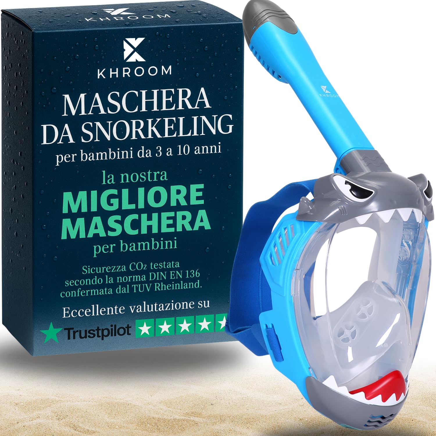 AquaLung Mix Combo Junior | Set da snorkeling per bambini