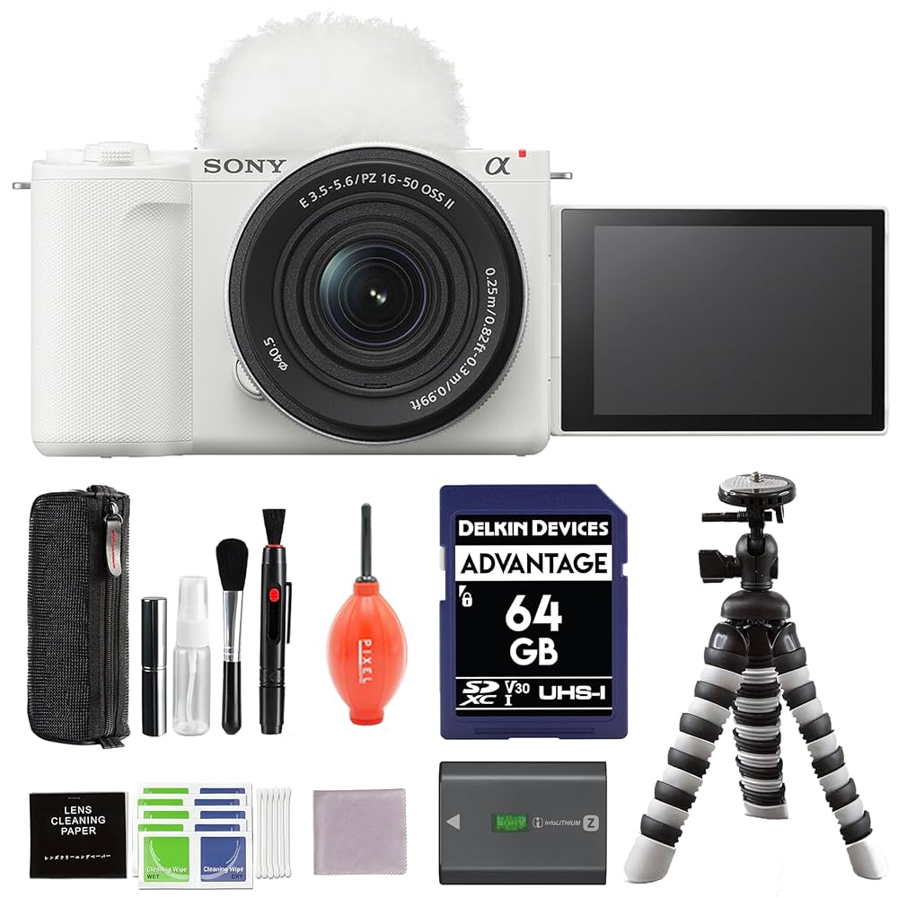 Sony ZV-E10II ホワイト 16-50mmレンズ付き ソニーから