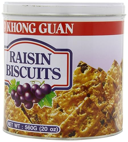 Miniatura 5 de Khong Guan Lata de galletas de pasas, 20 onzas (el embalaje puede variar)