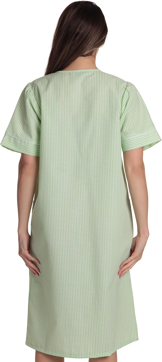 Dreamcrest Short Sleeve Button Front Duster - Image 3