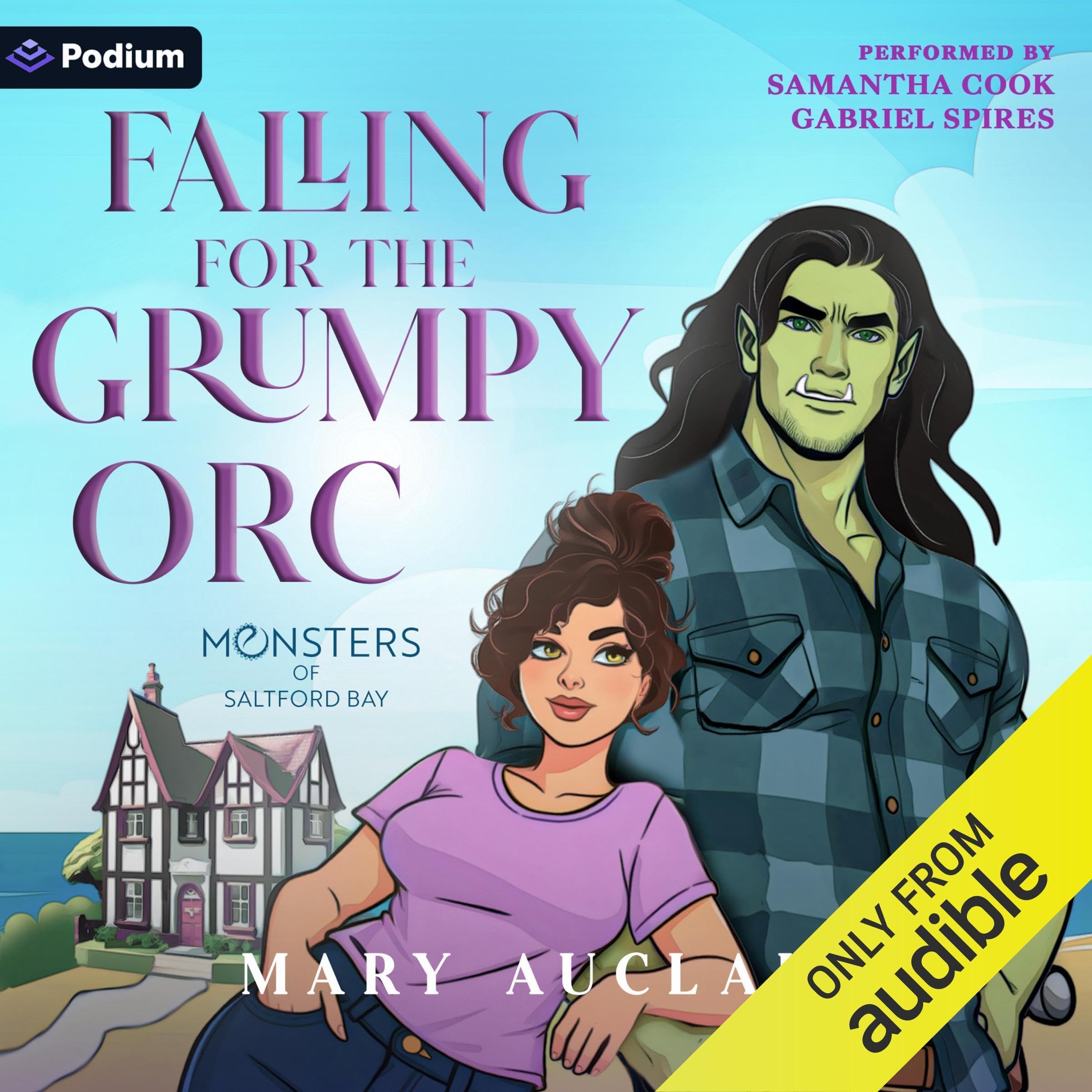Cover art for Falling for the Grumpy Orc