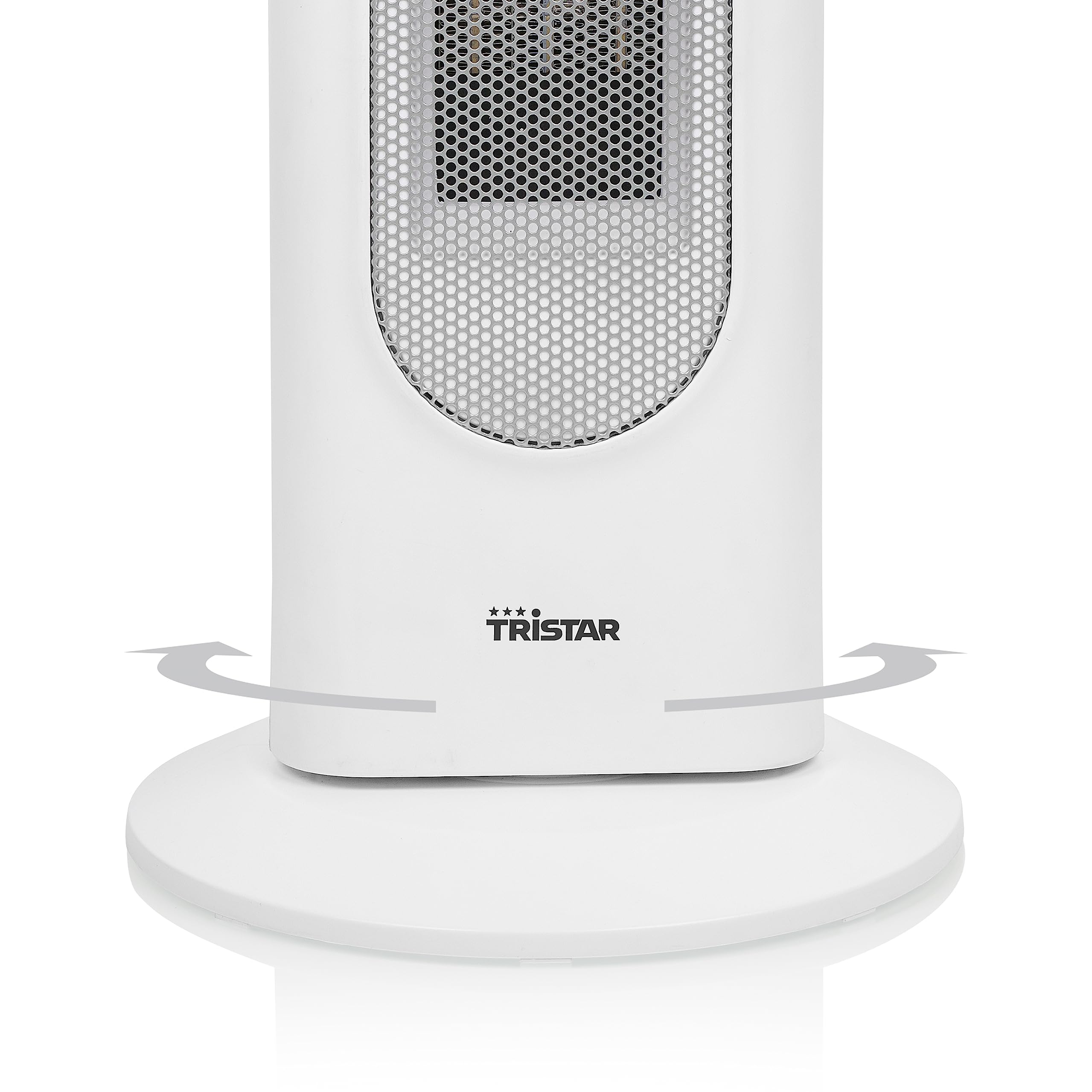 Tristar Keramik-Turmheizkörper KA-5088 – 2-in-1 Ventilatorfunktion Für Räume bis 20 m² 2000 W Mit Thermostat, Weiß