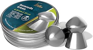 H&N Baracuda Green Lead-Free Domed Pellets