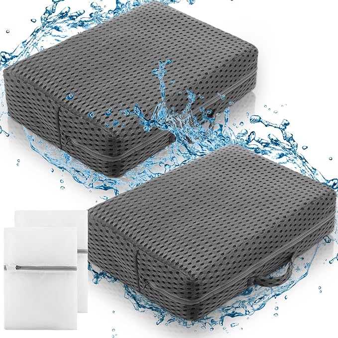Amazon.com: Threehoney 2 Pcs Hot Tub Booster Seat Weighted Spa Bathtub ...