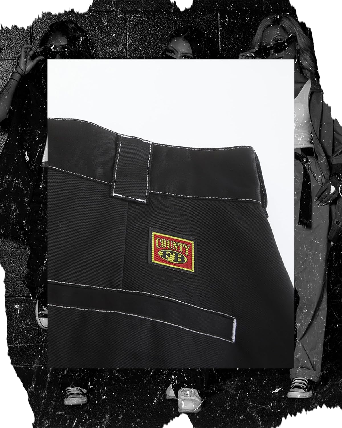 FB County Kackies Cargo Work Pants - Unisex Loose Fit Cotton-Poly Twill Cargo Pants w/Button & Zip Fly Closure