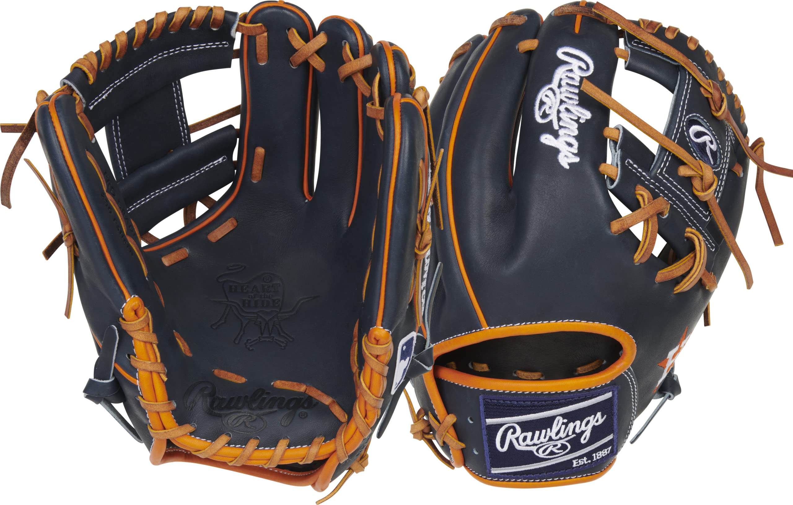 Amazon | ローリングス | HEART OF THE HIDE MLB チームロゴグローブ
