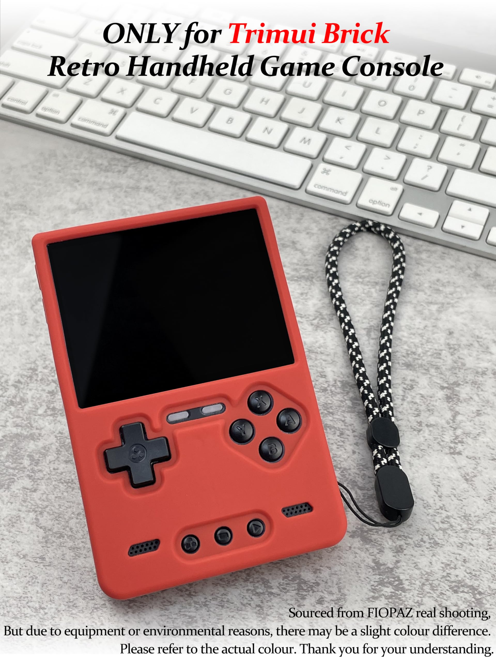 Trimui Brick赤 ケース付き 新品未使用 TRIMUI BRICK レッド 本体 64GB