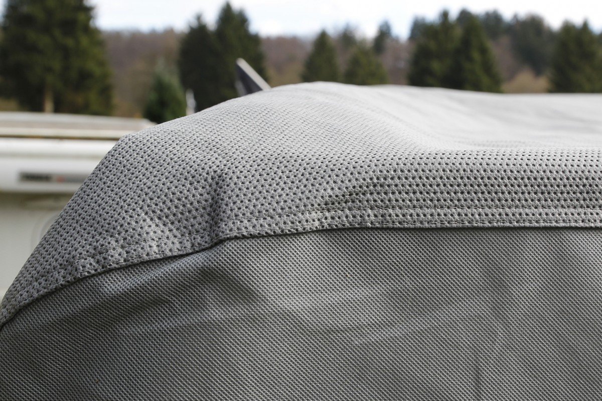 GreenYard® Bâche de Protection pour Caravane ou Camping-Car | Taille L 610 x 250 x 220 cm | Housse de Camping | Protection Contre la poussière et l'humidité | Résistant à l'eau et Respirant | Durable