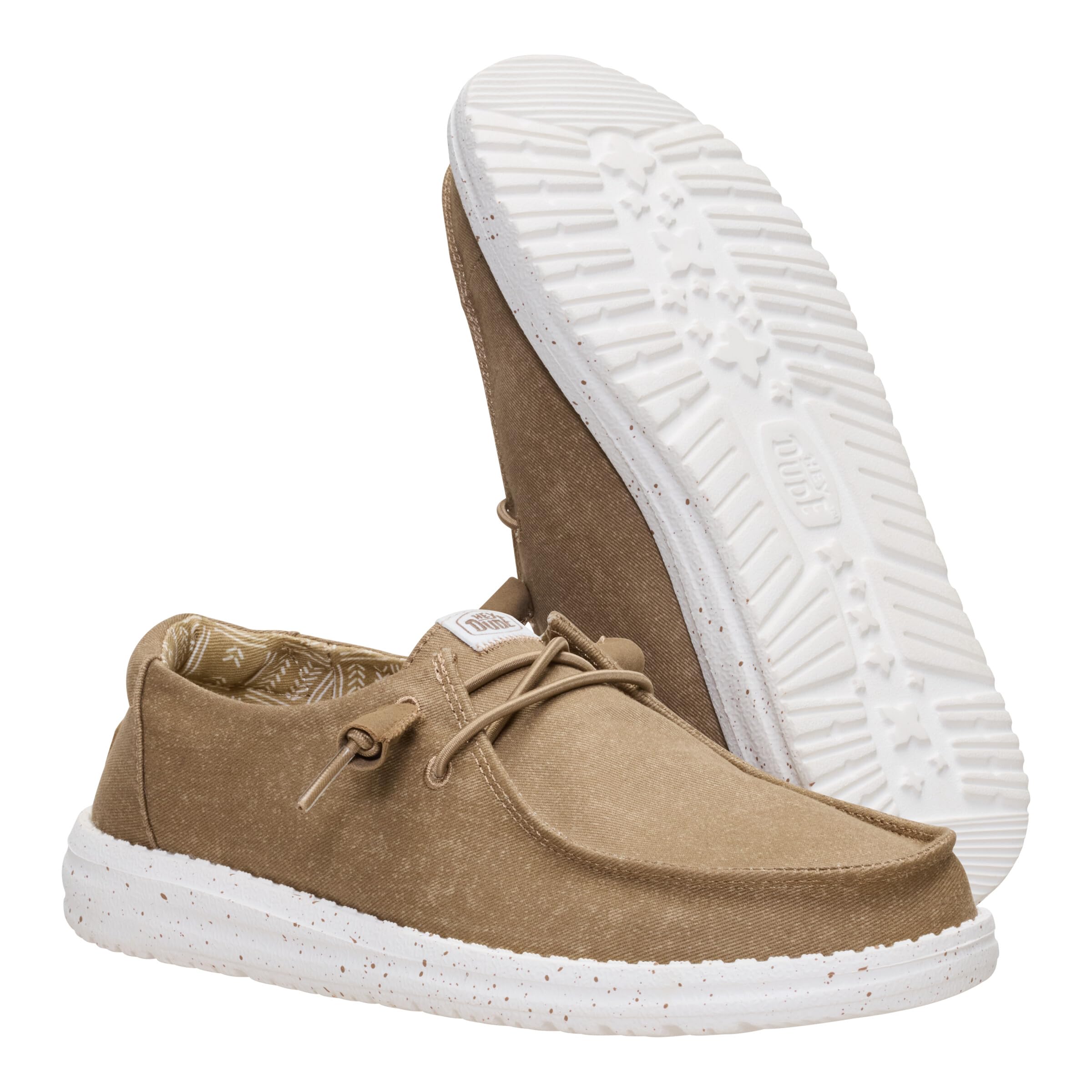 HEYDUDE - Wendy Canvas - Zapatos Estilo Mocasín para Mujer