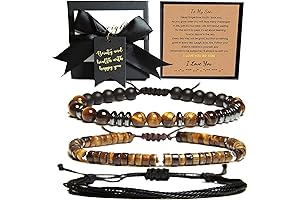 To My Son Bracelet from Mom, Morse Code Bracelet for Men