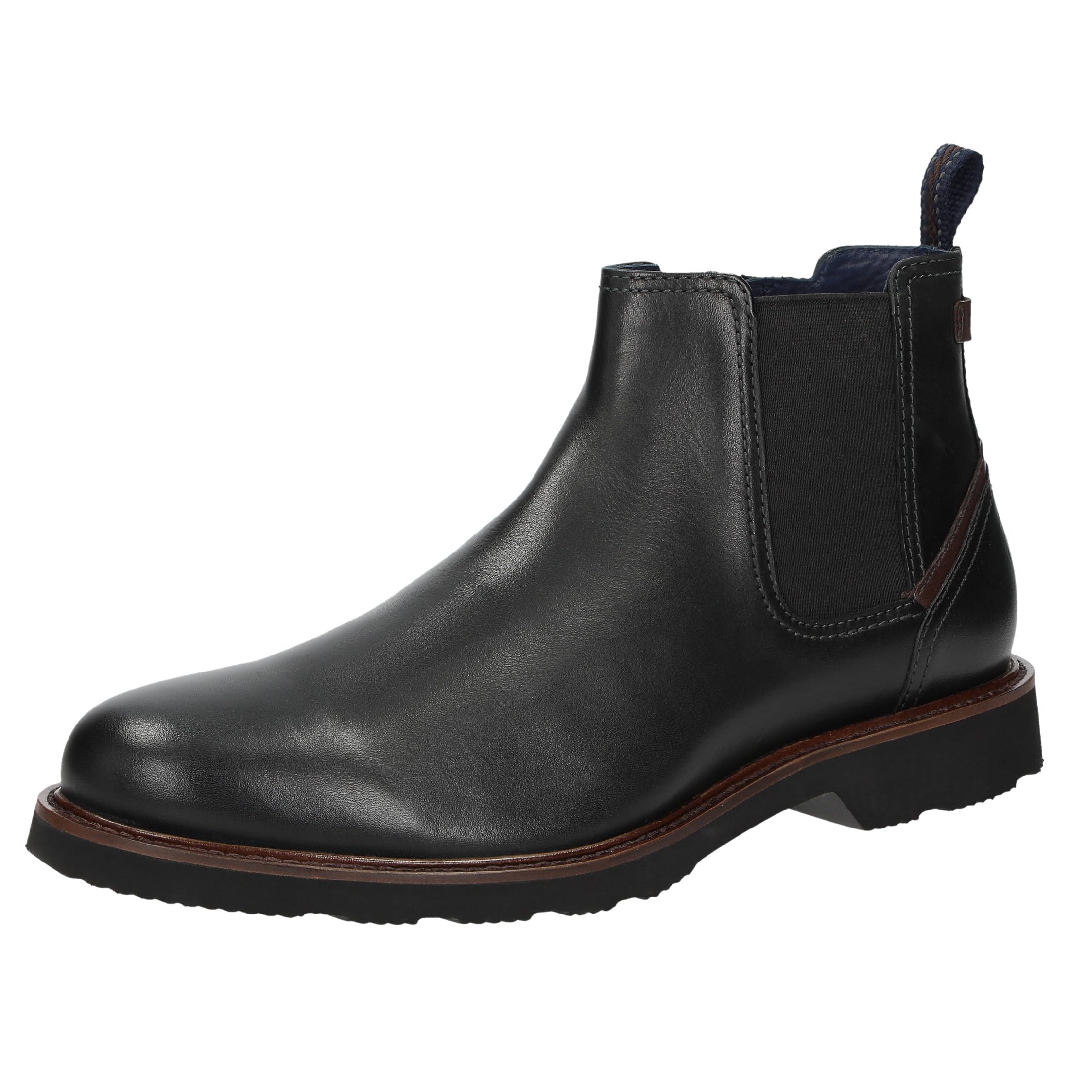 Sioux Dilip-717-H, Men's Oxford Dish, Schwarz, 42 EU, Black, 9 UK