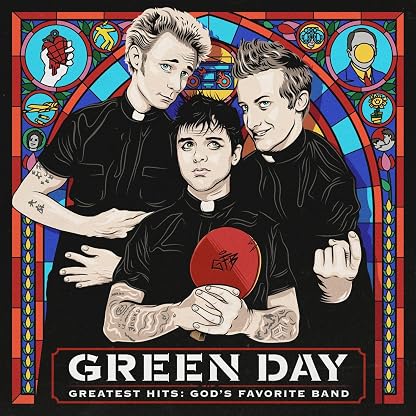 Greatest Hits: God's Favorite Band [Disco de Vinil] por Green Day — capa do álbum
