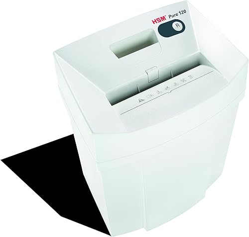 Miniatura 2 de HSM Trituradora pura de corte cruzado de 120c tritura hasta 7 hojas capacidad de 5.3 galones