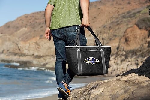 Vista 105 de PICNIC TIME NFL Topanga - Bolsa enfriadora suave, hielera para pícnic Negro