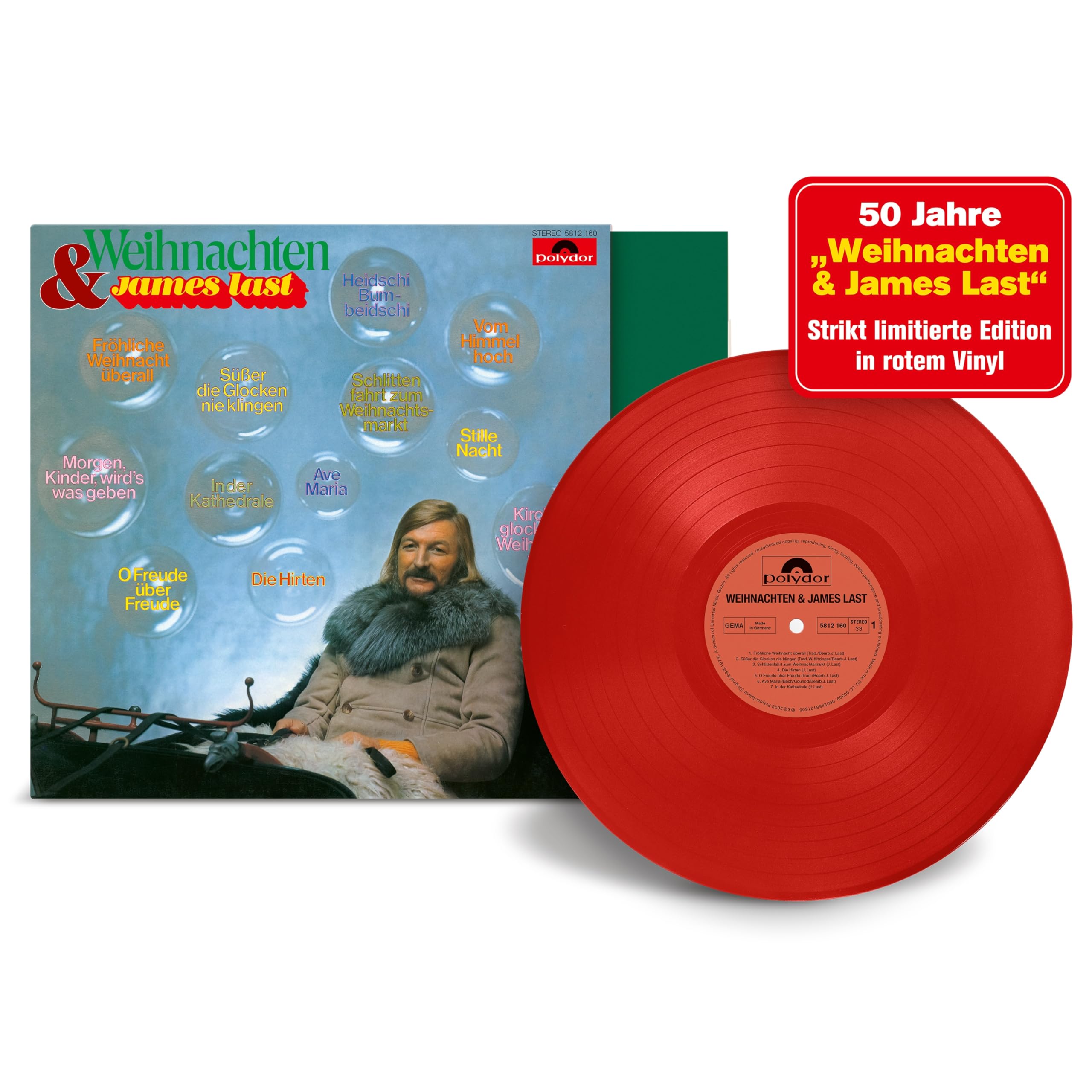 Weihnachten & James Last (Ltd. 1lp Rot) [VINYL]