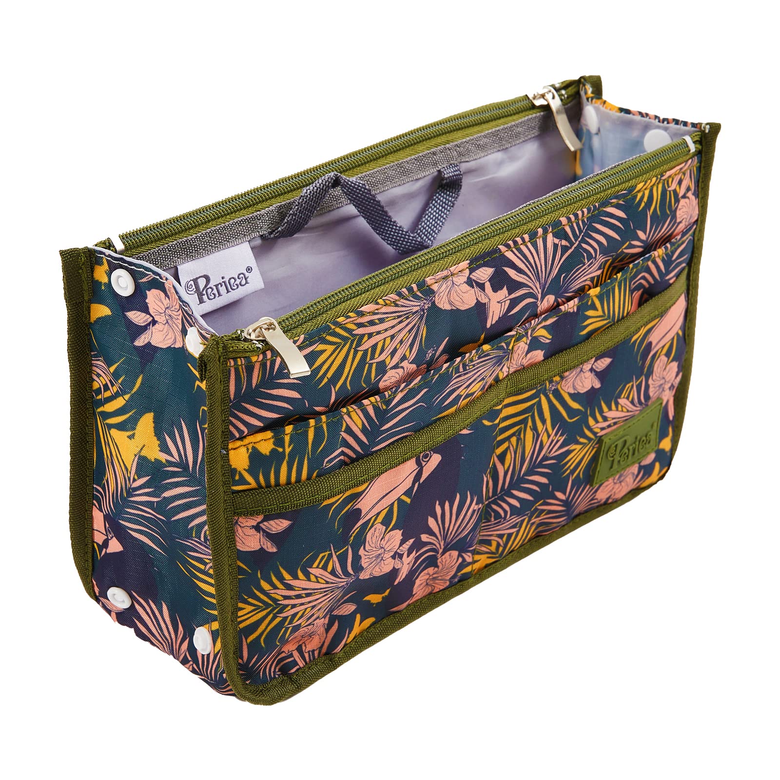 Periea 'Signature' Luxury Handbag Organiser Insert - 3 Sizes - (Toucan, Medium)