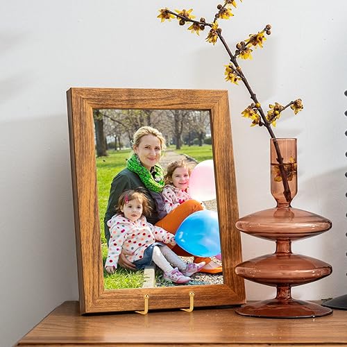 Miniatura 5 de IBosins Paquete de 5 soportes de exhibición de placas de 6 pulgadas, soporte de metal dorado para fotos, libros, caballete de fotos, creación,