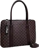 Maleta Executiva Feminina Pasta Notebook Tablet Bolsa Social Casual Laptop Ombro Transversal 14 15 15.6 15,6 16 17 Polegadas