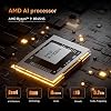 MINIS FORUM UM890 Pro Mini PC - AMD AI Ryzen 9 8945HS 8 C / 16 T Radeon 780M GPU 32GB DDR5 RAM 1TB M.2 SSD HDMI 2.1 DP 1.4 2xUSB4 4xUSB3.2 Oculink 2xRJ45